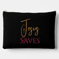 Christian Jesus Saves Cross Heart