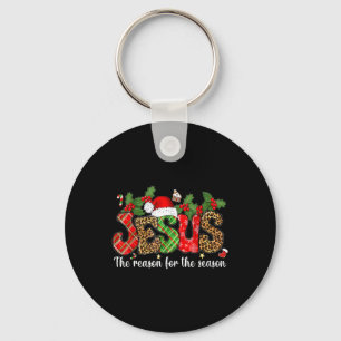 Christian Jesus The Reason Xmas Holiday Season Chr Keychain