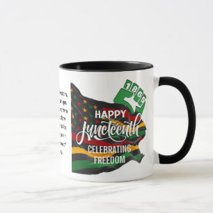 Christian JUNETEENTH African American Flag Mug