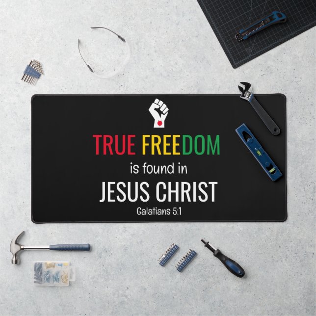 Christian Junetten VRAI LIBERTÉ À JÉSUS (Poste de travail)