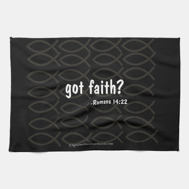 Christian Kitchen Towel (Horizontal)