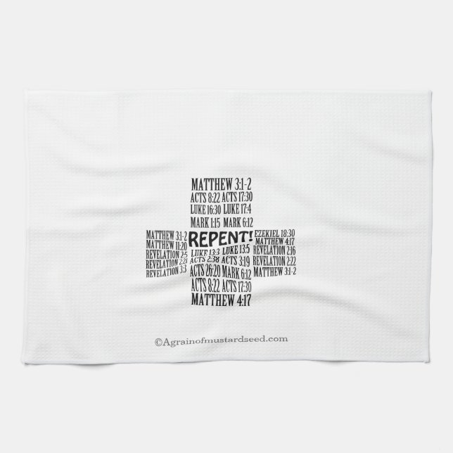 Christian Kitchen Towel (Horizontal)