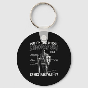 Christian Knights Templar Medieval Knight Armor Of Keychain