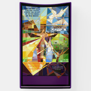 Christian Lent Easter Banner