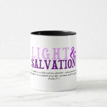 Christian LIGHT AND SALVATION Scripture Verse