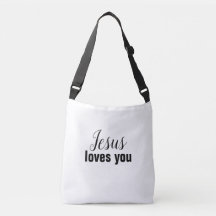 Christian love, customizable bag
