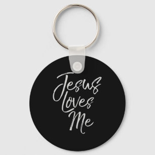 Christian Love Quote Gift For New Believers Jesus Keychain