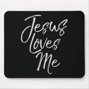 Christian Love Quote Gift For New Believers Jesus  Mouse Pad
