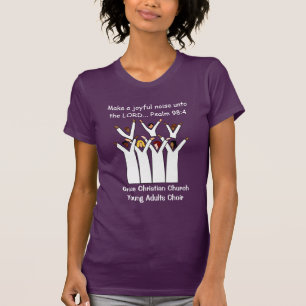 Christian Make A Joyful Noise Choir T-Shirt