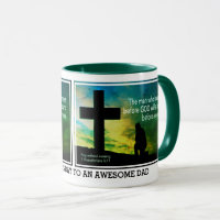 Christian MAN WHO KNEELS BEFORE GOD Father's Day