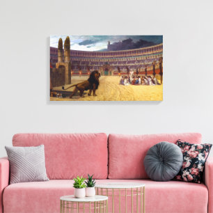 Christian Martyrs’ Last Prayer J-L Gérôme Canvas Print