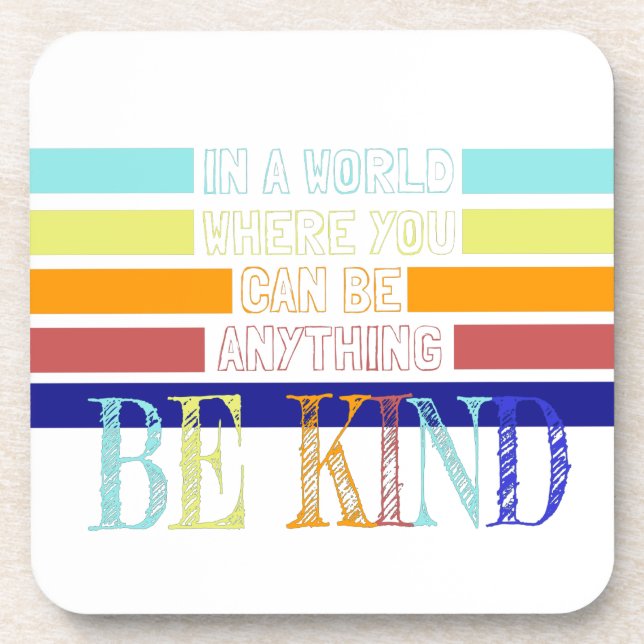 Christian Miracle Worker BE Kind Coaster (Front)