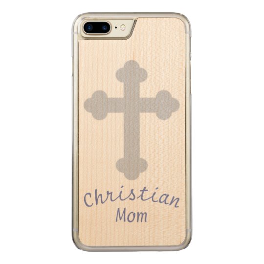 Christian Mom Carved iPhone 8 Plus/7 Plus Case