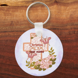 Christian Mom keychain