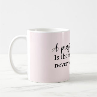 Christian Mother's day gift faith mom quote  Coffee Mug