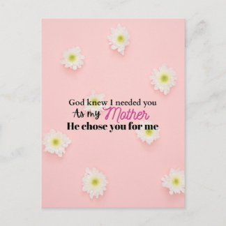 Christian Mother's day gift gift for mom faith mom Postcard