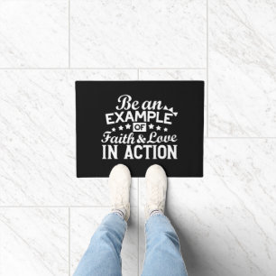 Christian Motivation Design – Faith, Love, and Act Doormat
