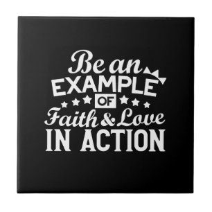 Christian Motivation Design – Faith, Love, and Act Tile