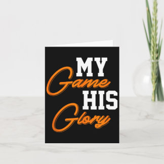 Christian Motivational Inspirational Gift Game Card