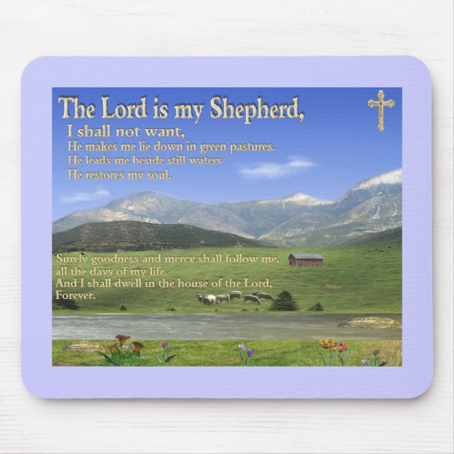 Christian mouse pad (Front)
