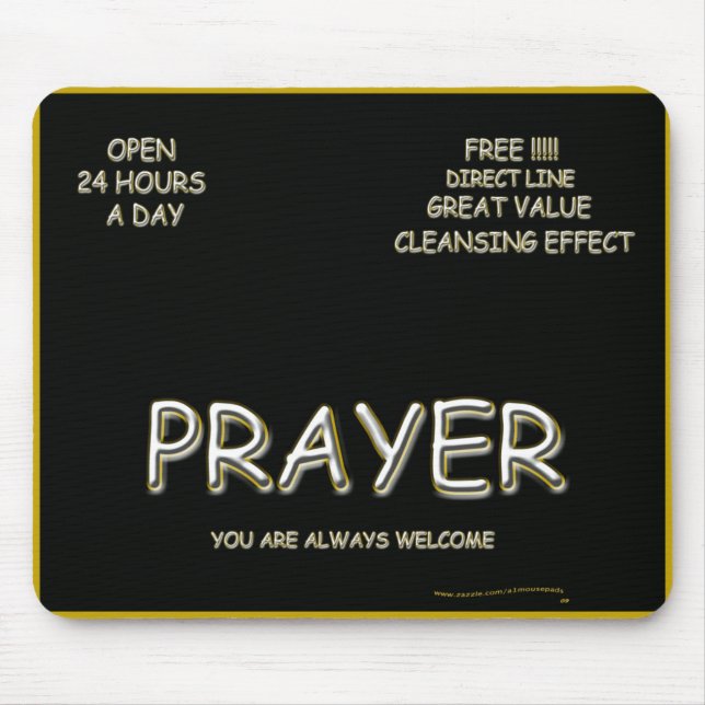 CHRISTIAN MOUSE PAD 1A (Front)