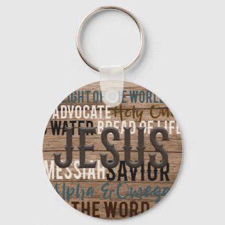 Christian Names of Jesus Keychain