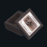 Christian Nativity Scene God Box<br><div class="desc">Nativity scene with the Blessed Mother,  the baby Jesus,  cows,  the manger,  and the three Wise Men outside the window. The Star is shining in the distance. Use this little box as a God Box.</div>