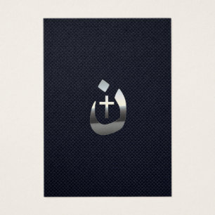Christian Nazarene Cross Solidarité Argent