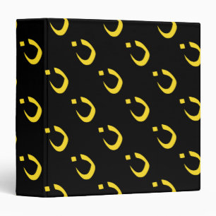 Christian Nazarene Symbol Solidarity on Black Binder