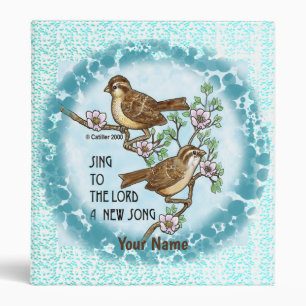 Christian New Song binder