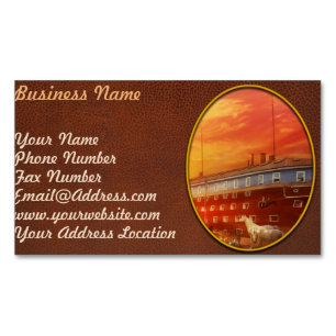 Christian - Noah's Ark - The beginning Magnetic Business Card