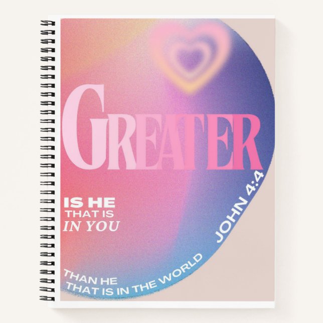 Christian Notebook / Bible Study Notebook (Front)