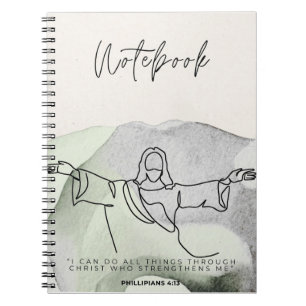 Christian Notebook for Bible Journalling
