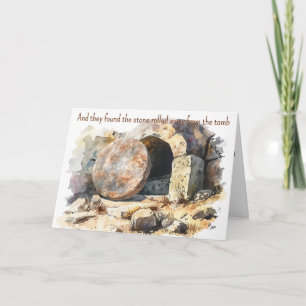 Christian Passover Greeting Card: The Empty Tomb Card