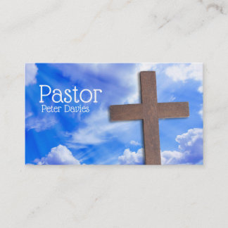 Christian Pastor, business card