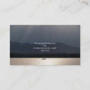 Christian Pastor Priest Business Card