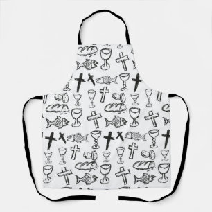 Christian Pattern Apron