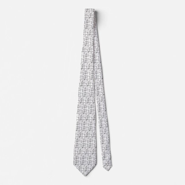 Christian Pattern Tie (Front)