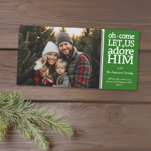 Christian Photo Card - Christmas Holiday