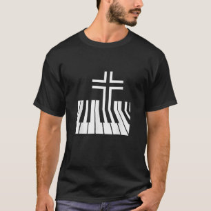 Christian Piano Player Gift Piano Teacher Keyboard T-Shirt