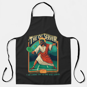 Christian Pickleball Jesus Apron