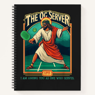 Christian Pickleball Jesus Notebook