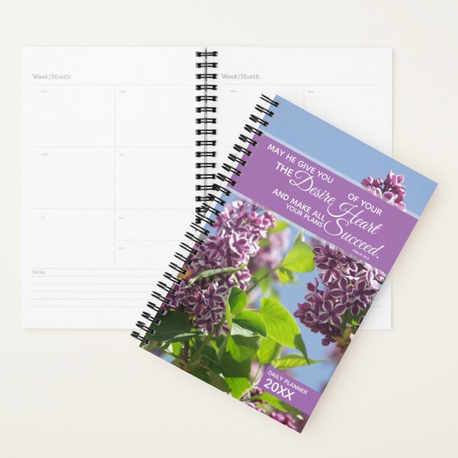 Christian Planner & Organisateur pour Femmes - Lil (Devant avec enveloppe)