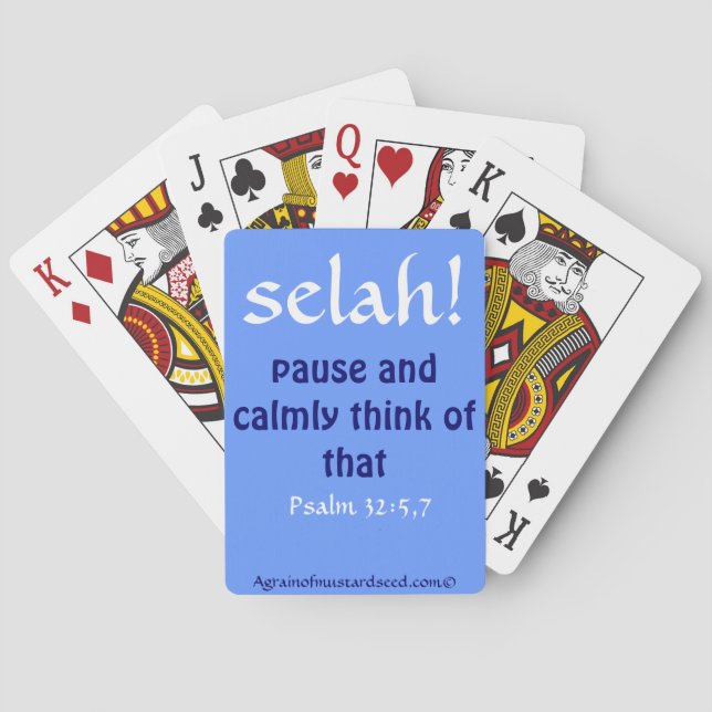 Christian Playing Cards (Back)