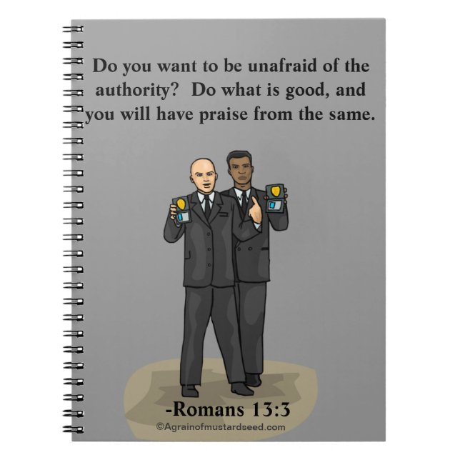 Christian Police Notebook (Front)