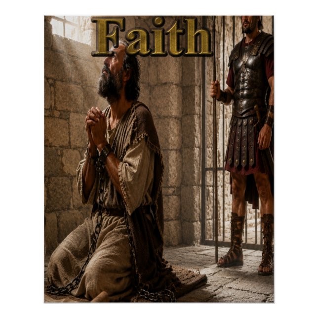 Christian Poster Faith (Front)