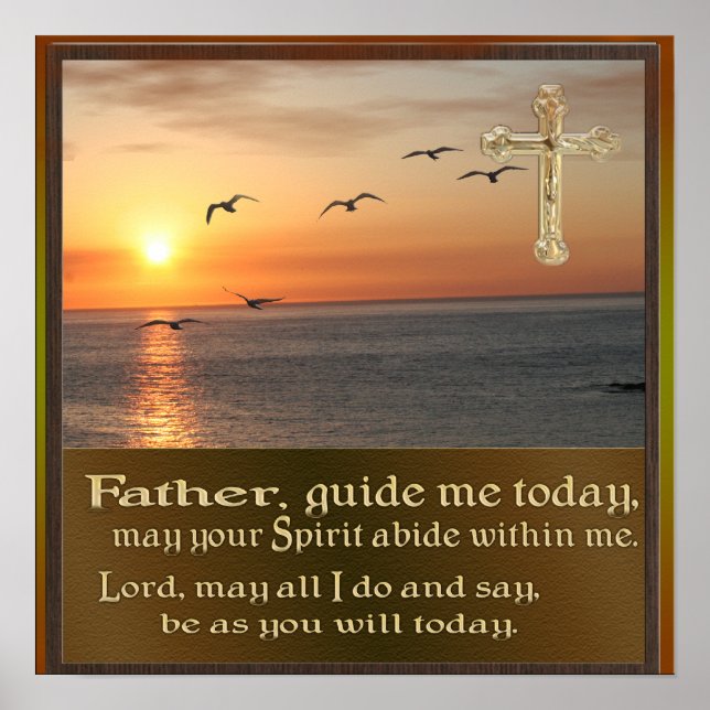 Christian Prayer Poster (Front)