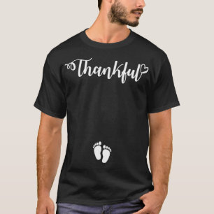Christian Pregnancy Announcement T Shirt Thanksgiv