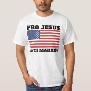 CHRISTIAN PRO JESUS ANTI MARXIST T-SHIRTS