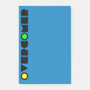 Christian Prophetic Spiritual Warfare OVERCOMER Post-it Notes